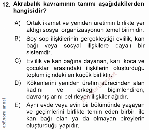 Soru 12