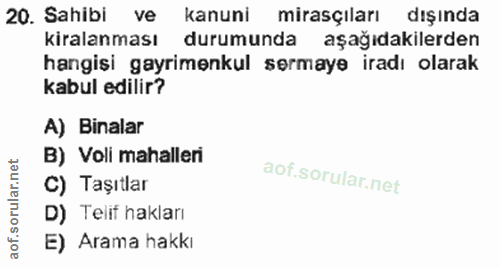 Soru 20