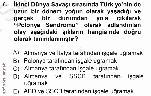 Soru 7
