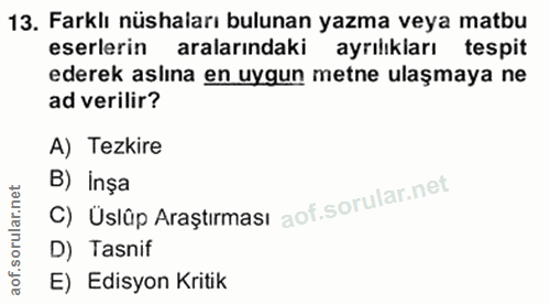 Soru 13