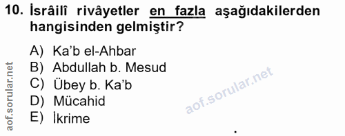 Soru 10