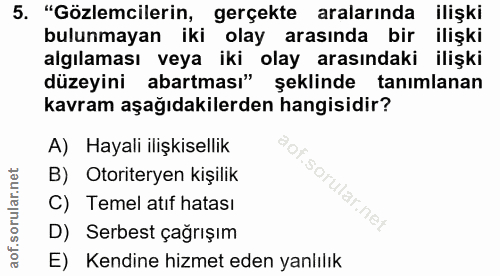Soru 5