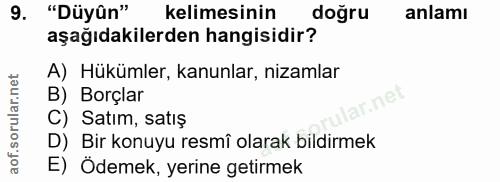 Soru 9