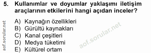 Soru 5