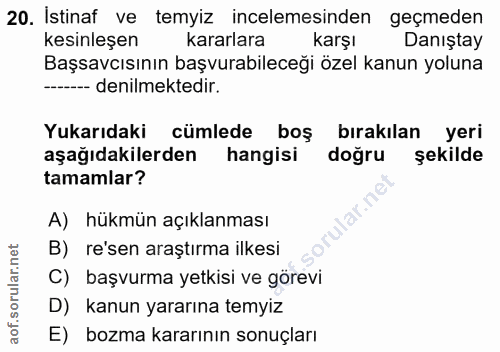 Soru 20