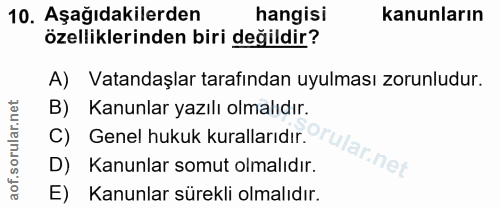Soru 10