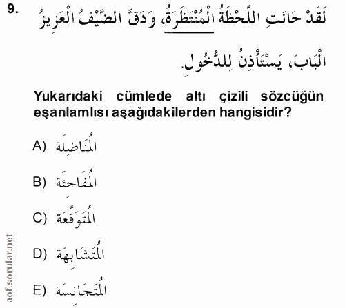 Soru 9