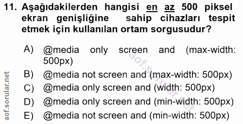 Soru 11