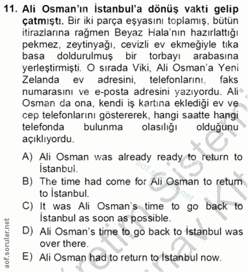 Soru 11