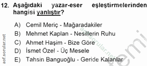 Soru 12