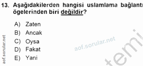 Soru 13