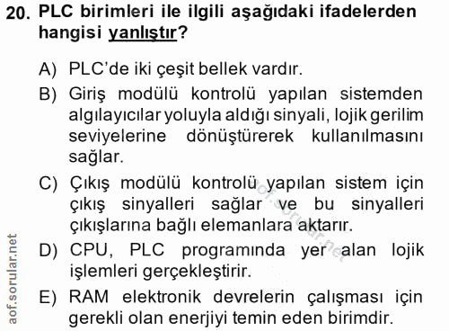 Soru 20