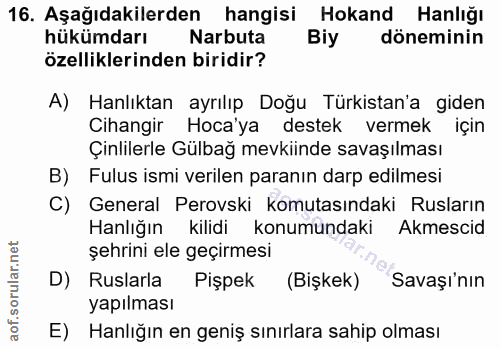 Soru 16
