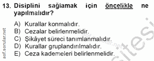 Soru 13