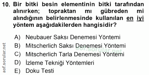Soru 10