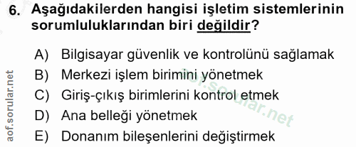 Soru 6