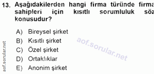 Soru 13