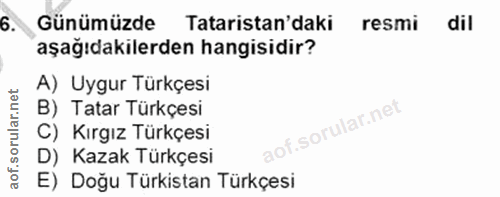 Soru 6