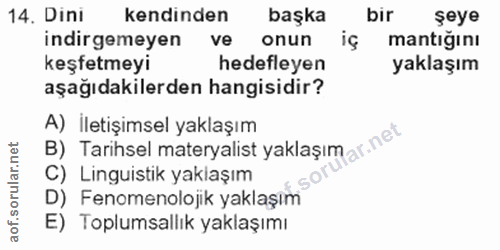 Soru 14