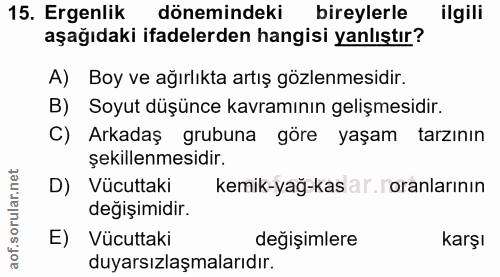 Soru 15