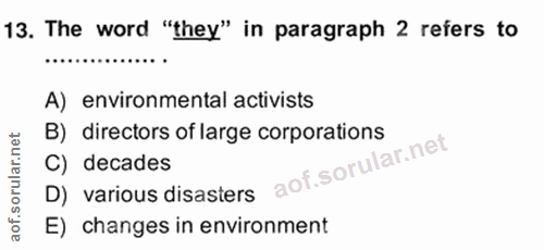 Soru 13