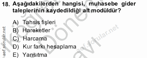 Soru 18