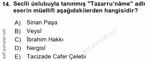 Soru 14