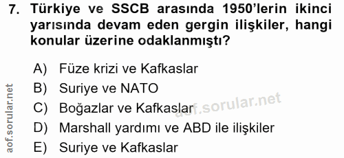 Soru 7