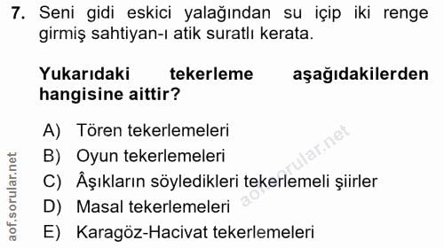 Soru 7