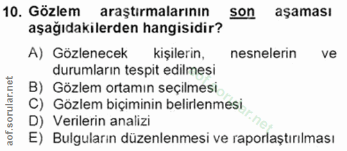 Soru 10