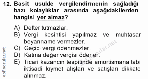 Soru 12