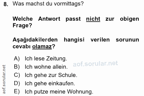 Soru 8