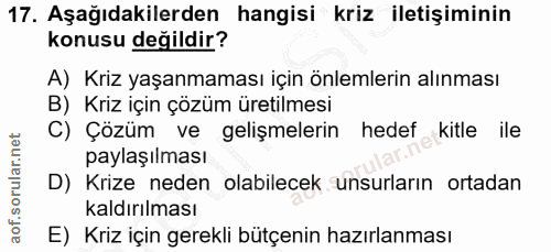 Soru 17