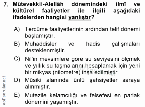 Soru 7