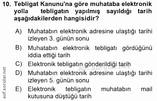 Soru 10