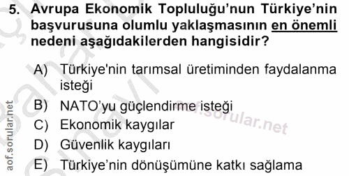 Soru 5
