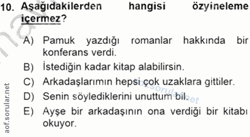 Soru 10
