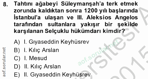 Soru 8