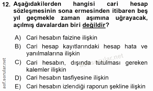 Soru 12