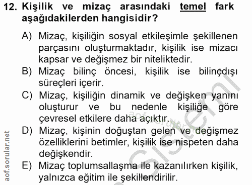 Soru 12