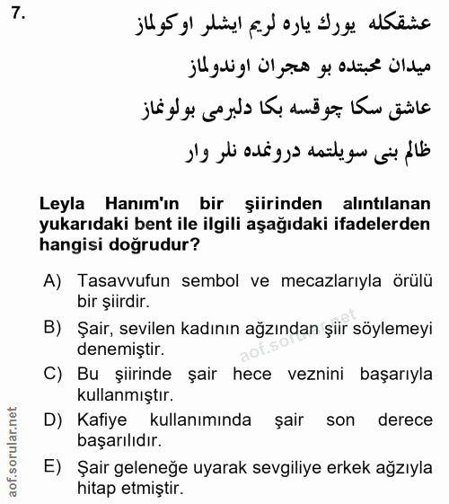 Soru 7