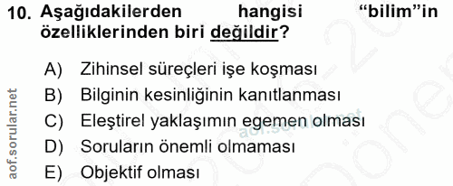Soru 10