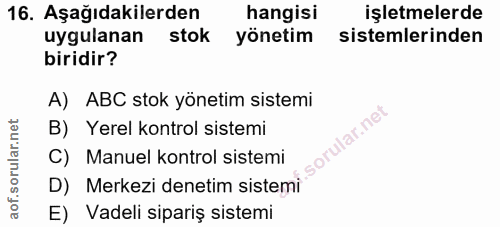 Soru 16
