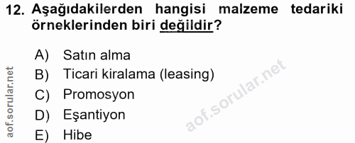 Soru 12