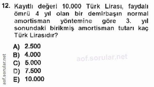 Soru 12