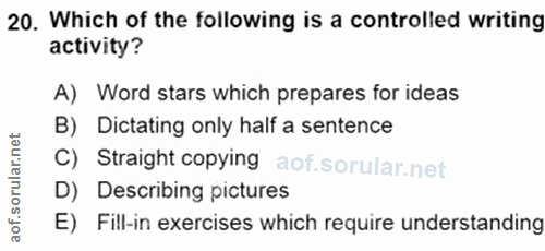 Soru 20