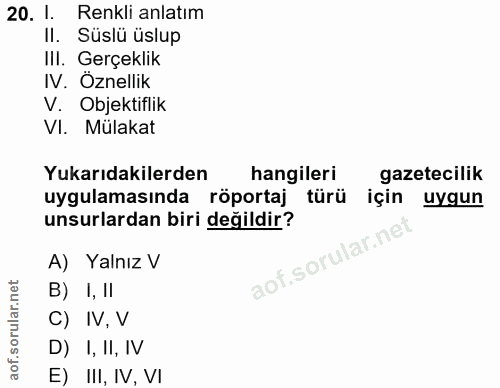 Soru 20