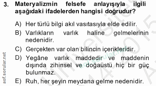 Soru 3