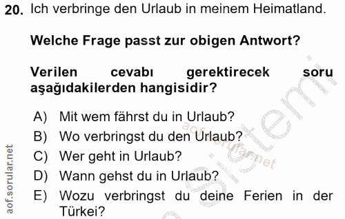 Soru 20
