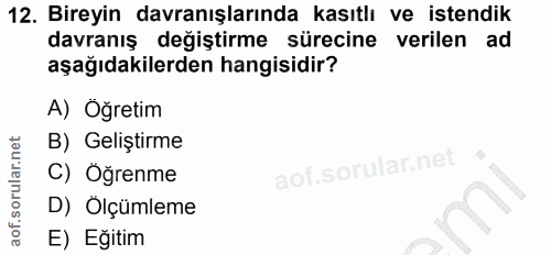 Soru 12